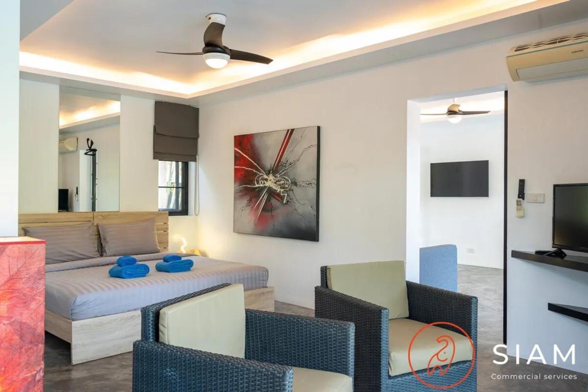 Villa Zendo 4Br - 12M Privatepool - Walk To Beach Mae Nam Dış mekan fotoğraf