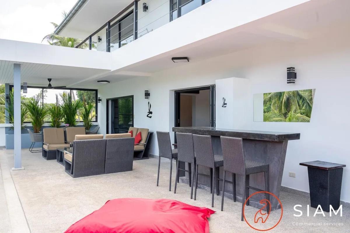 Villa Zendo 4Br - 12M Privatepool - Walk To Beach Mae Nam Dış mekan fotoğraf