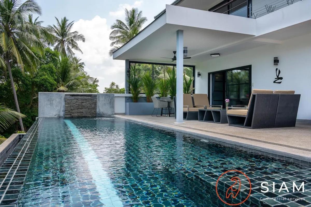 Villa Zendo 4Br - 12M Privatepool - Walk To Beach Mae Nam Dış mekan fotoğraf