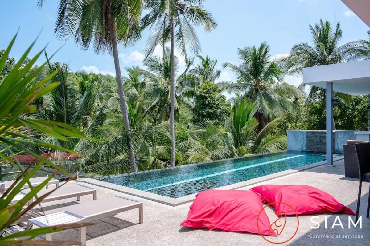 Villa Zendo 4Br - 12M Privatepool - Walk To Beach Mae Nam Dış mekan fotoğraf