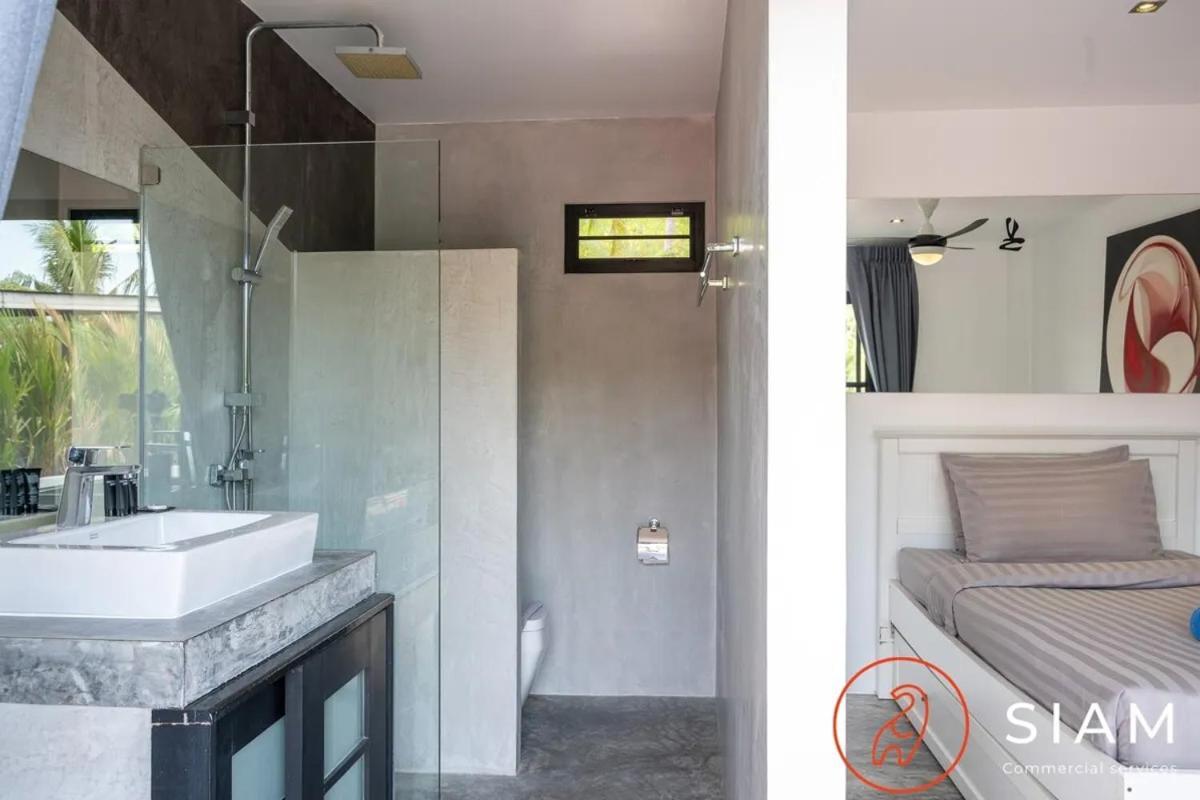 Villa Zendo 4Br - 12M Privatepool - Walk To Beach Mae Nam Dış mekan fotoğraf