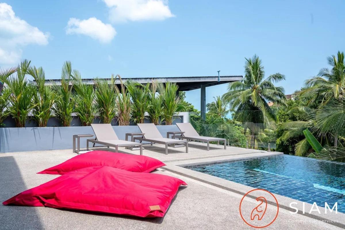 Villa Zendo 4Br - 12M Privatepool - Walk To Beach Mae Nam Dış mekan fotoğraf